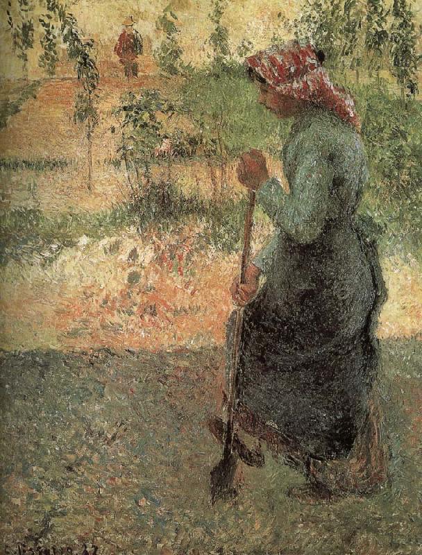 Camille Pissarro woman china oil painting image